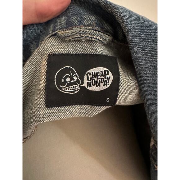 Cheap Monday Denim Jacket Size Small | jean Jacket | Trucker Jacket - Picture 2 of 5